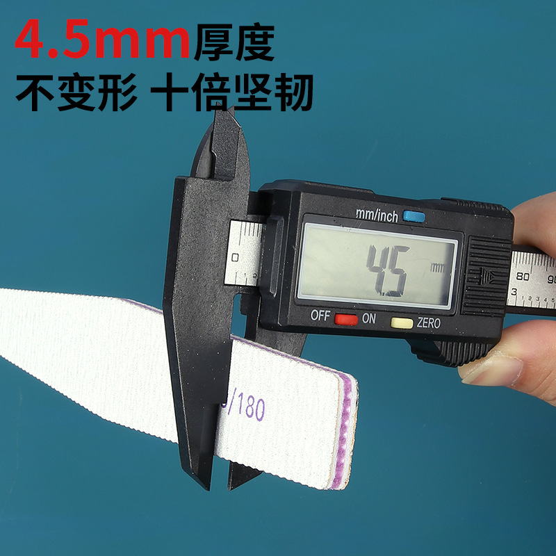 廠家加厚指甲銼雙面指甲打磨條拋光條銼條美甲工具修甲搓條