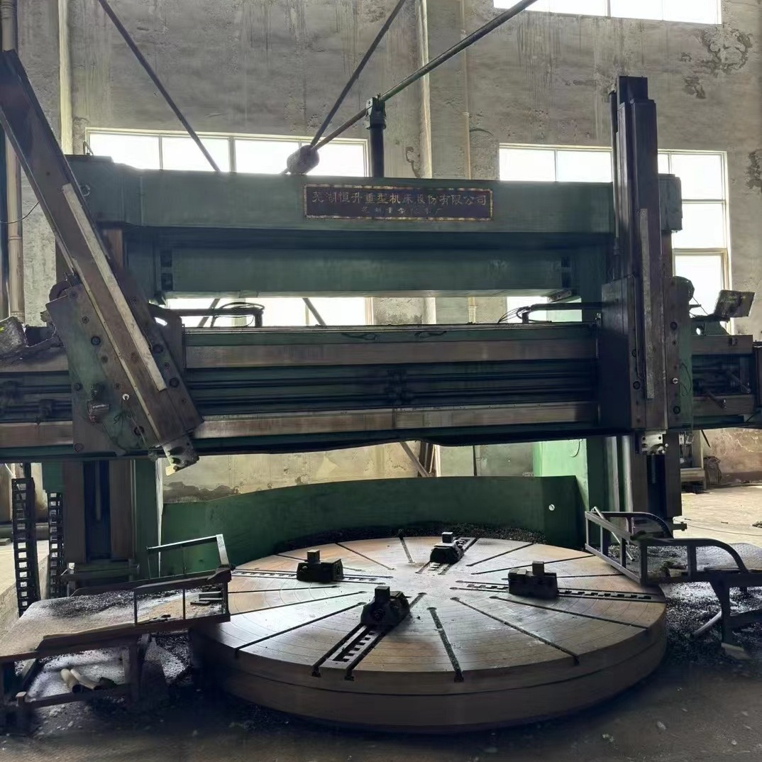 出售二手恒升CQ5240双柱立式车床卡盘直径3.15米电机功率:55kw