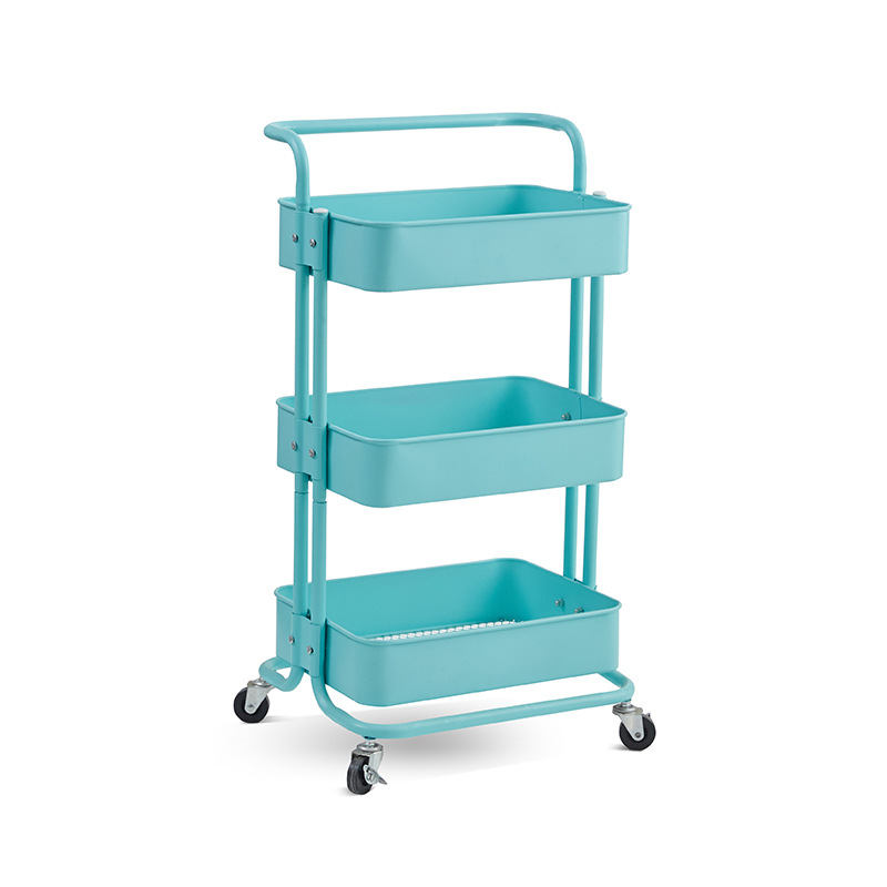 家庭用カート棚キッチン床置き多層スナック収納棚浴室トイレ大型収納棚