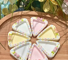 麦当当刀叉款勺子款草莓三角形盘游泳圈款甜圈款小猫盒子