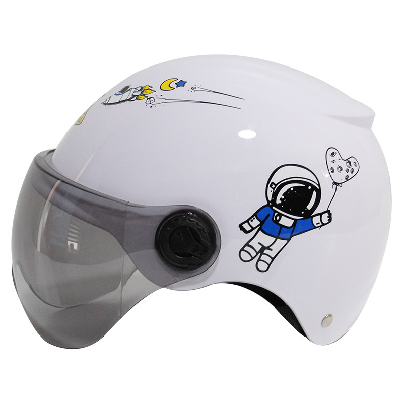 큰 흰색 (보호 모자)