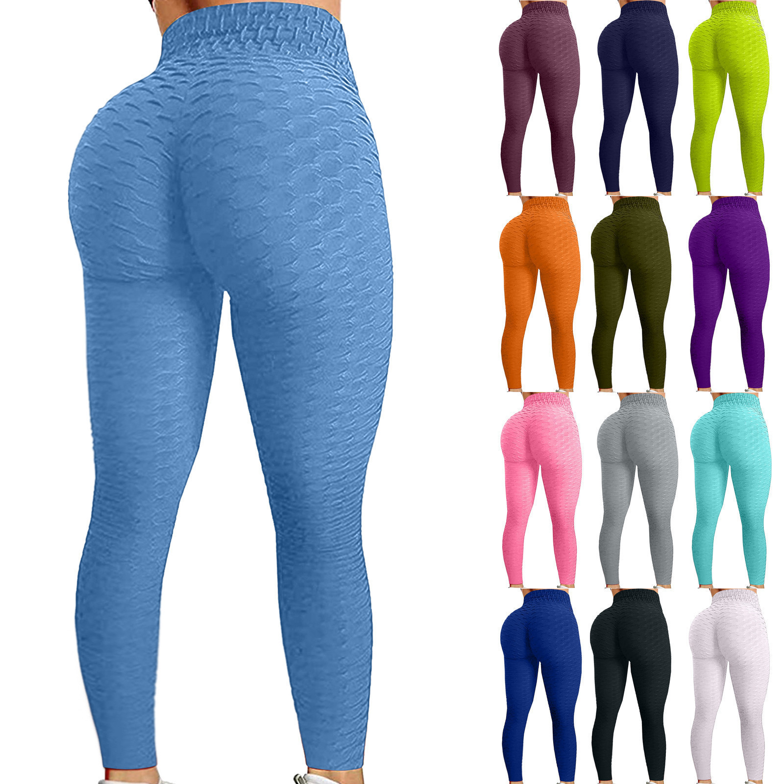 Push Up Leggings Women High Waist Tights...