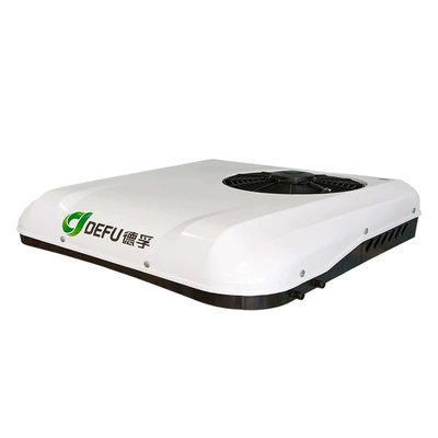 Electric Air Conditioner for Tricycles and Quadricycles 60V Heating and Cooling 48V 72V Variable Frequency Energy-Saving Overhead Integrated Parking Air Conditioner (Automotive air conditioning) - 12v-white