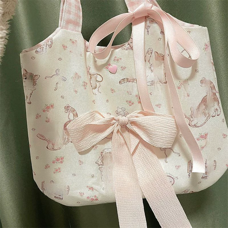 Cute shoulder bag, universal shopping bag