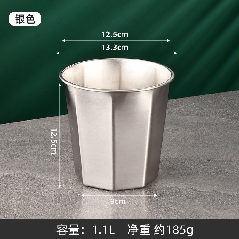 Nuevo 304 barril de hielo de acero inoxidable mini barril red rojo mini barril pequeño barril KTV snack barril de patatas fritas