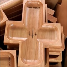 ������N����Wooden Cross Bowlľ�|ʮ�����\��Ҿ���ʳ�c���бP