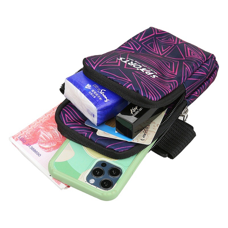 Running Fitness Mobile Phone Bag Fashionable Sports Arm Cover New Wrist Practical Unisex Arm Bag Wholesale