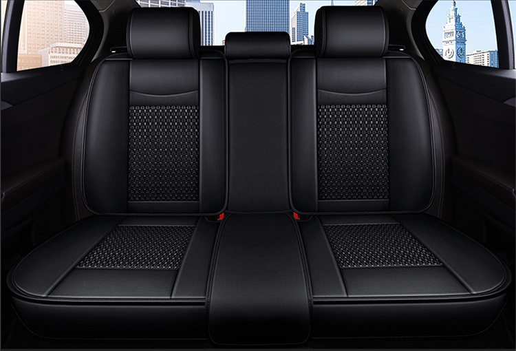 Car Seat Cushion, Summer Cooling Pad, Full Surround, New Model, Universal for All Seasons, Ice Silk Car Cushion, Leather Seat Cover, Special Seat Cushion