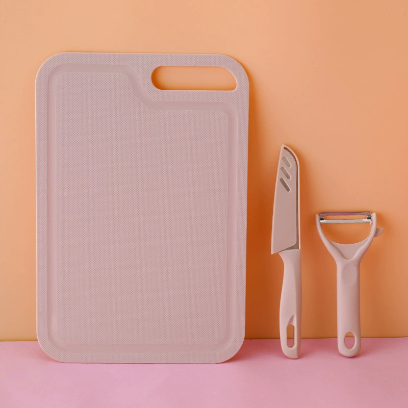Knife and Cutting Board Set, Multi-Piece 3–5 pcs, Includes Scissors & Peeler, Gift Kit