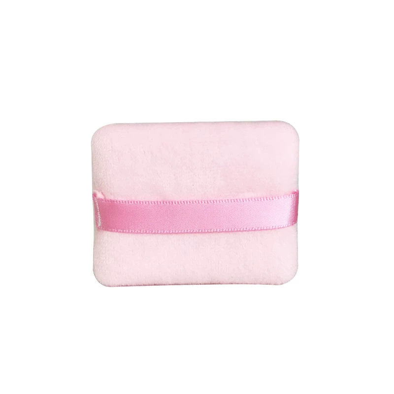 Soft makeup sponge set, square & triangular double-sided powder puffs, assorted colors