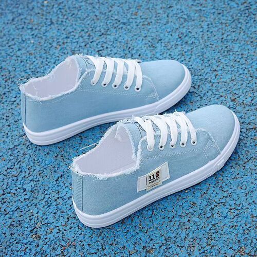 Canvas shoes for women 2025 summer white flat sole board shoes lazy shoes slip-on adult