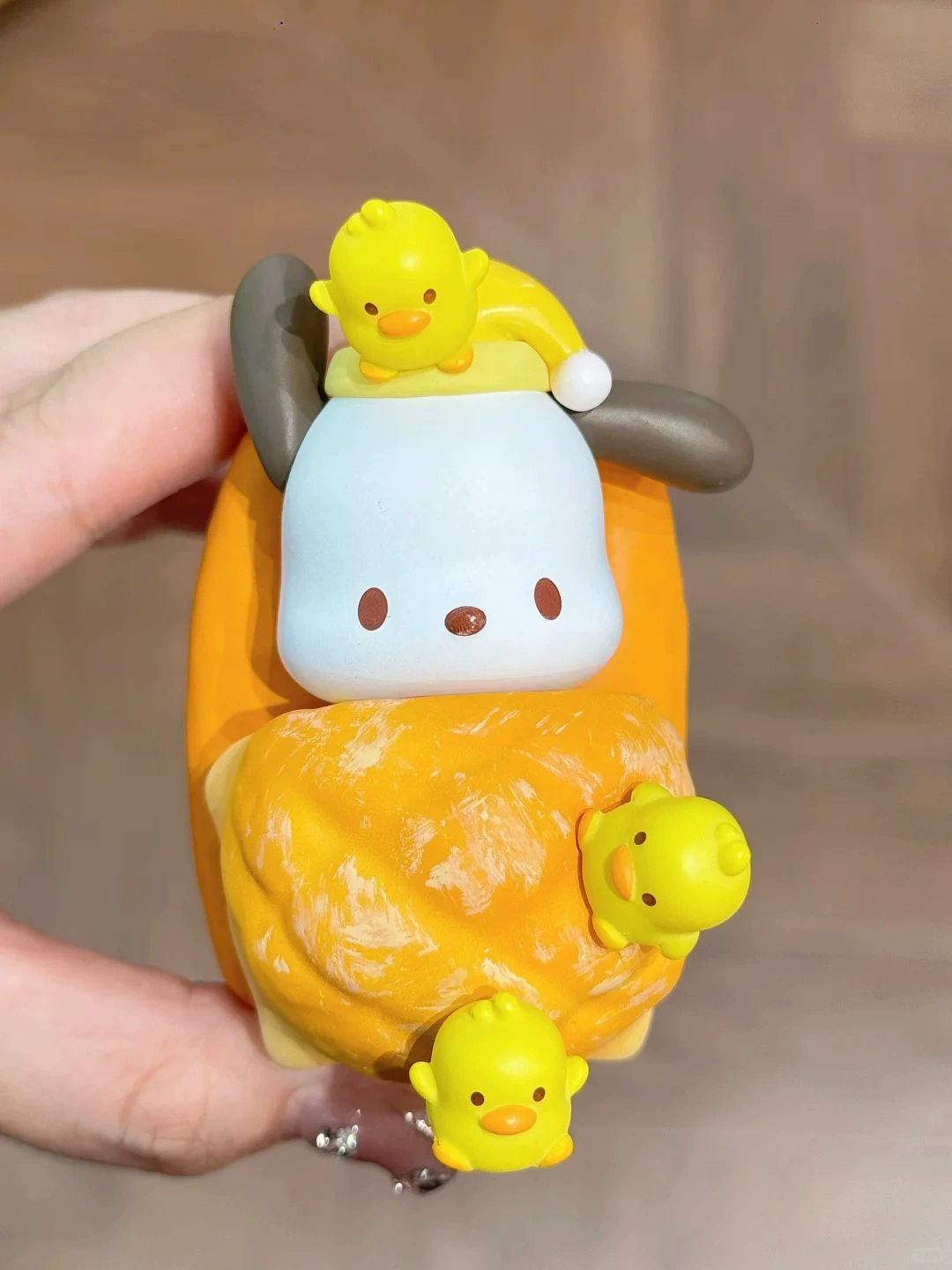 Мингчуансйй Оноин Санрио серия Happy Baking Фигурка Слепая коробка Трендовый котик уродливая рыбка украшение подарок