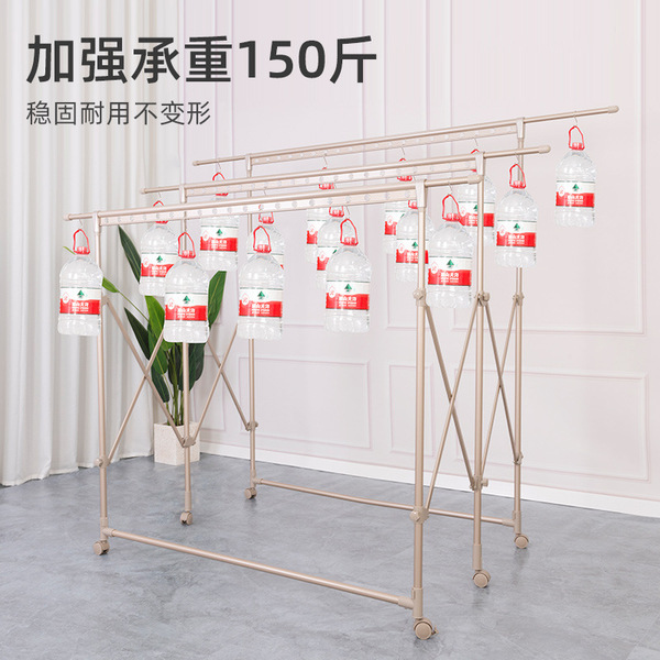 Outdoor clothes drying rack