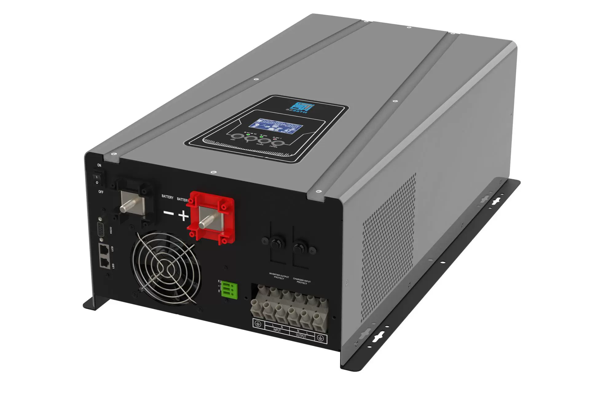 Новый тип частотного сухого контакта RS инвертор DC 48V на AC 220V 230V 6 кВт-12 кВт инвертор