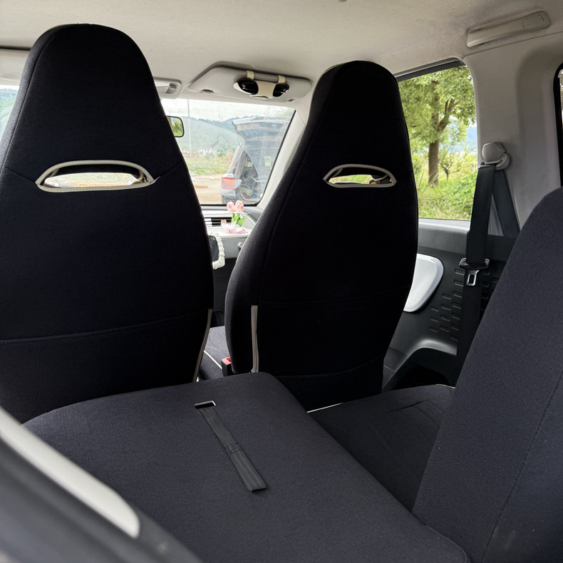 Fabric Cute Cartoon Breathable Car Seat Cover Full Set for Wuling Hongguang MINI 2020-2022