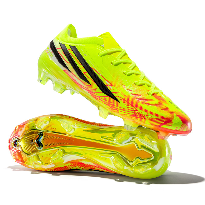 Tenis de Fútbol FG sin Agujetas F50 de TPU Ligero para Césped