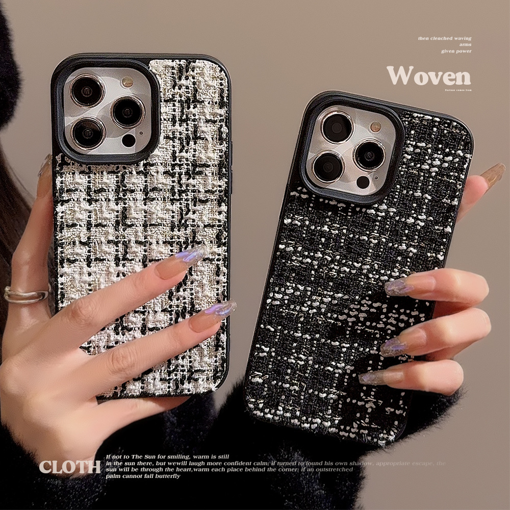 Funda protectora de franela para iphone pro max plus rígida_voghion.com