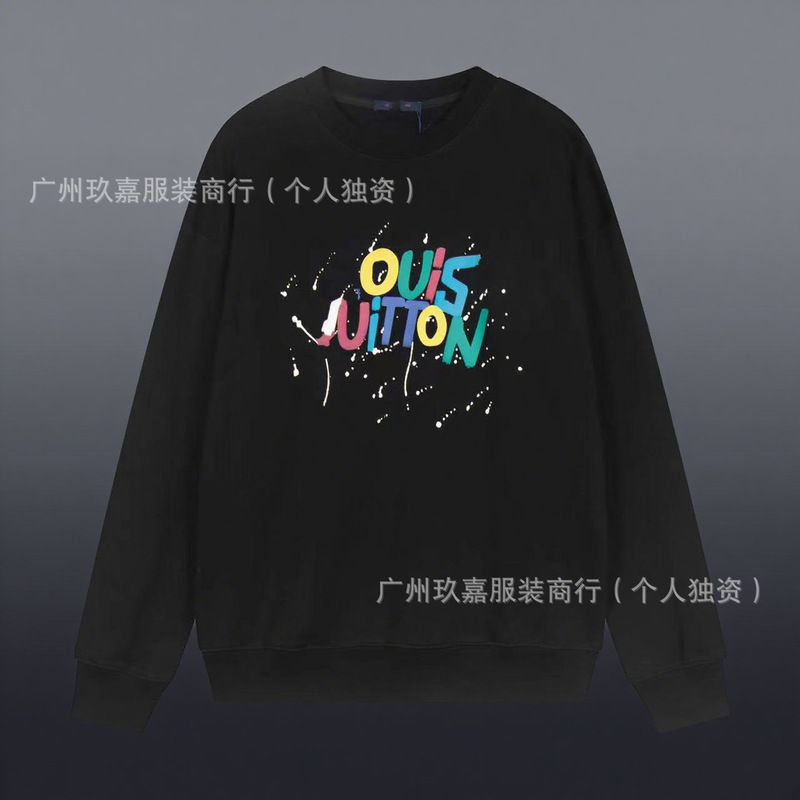 跨境.正确版.驴家秋冬系列高克重纯棉长袖卫衣高版本.25新款|undefined