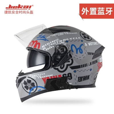 Factory hair jiekai motorcycle: Motosiklet kaskı (dəbilqə)