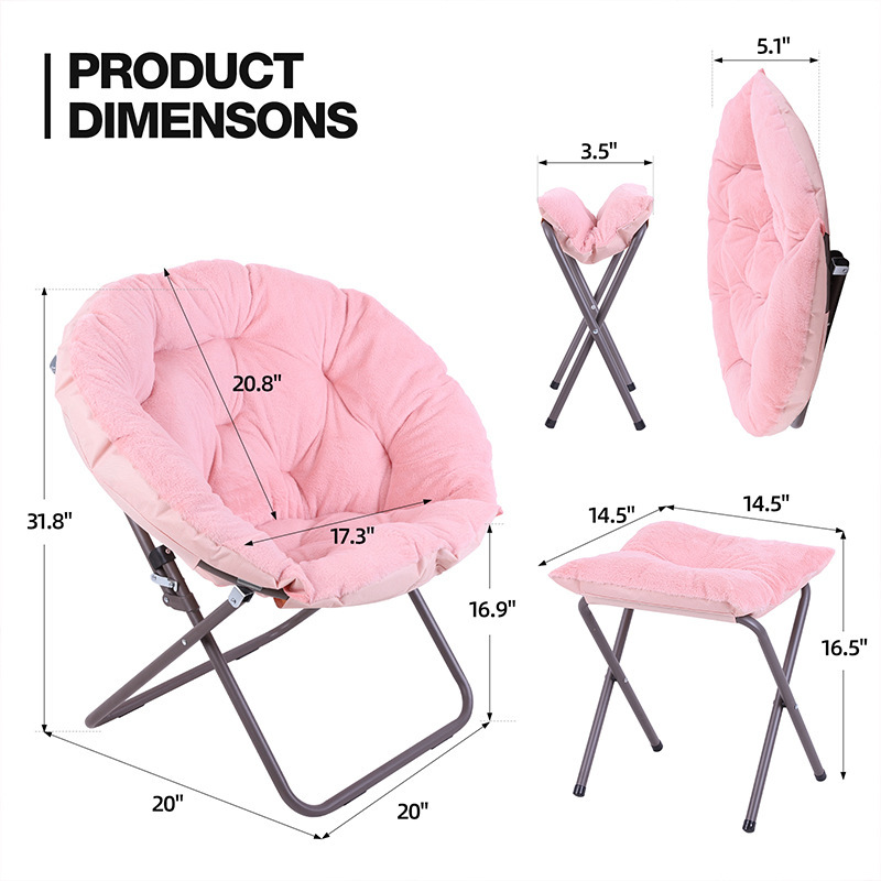 ✅ Amazon Home Lazy Lounge Chair for Adults, Suitable for Nap or Reclining, Detachable Plush Folding Single Sofa