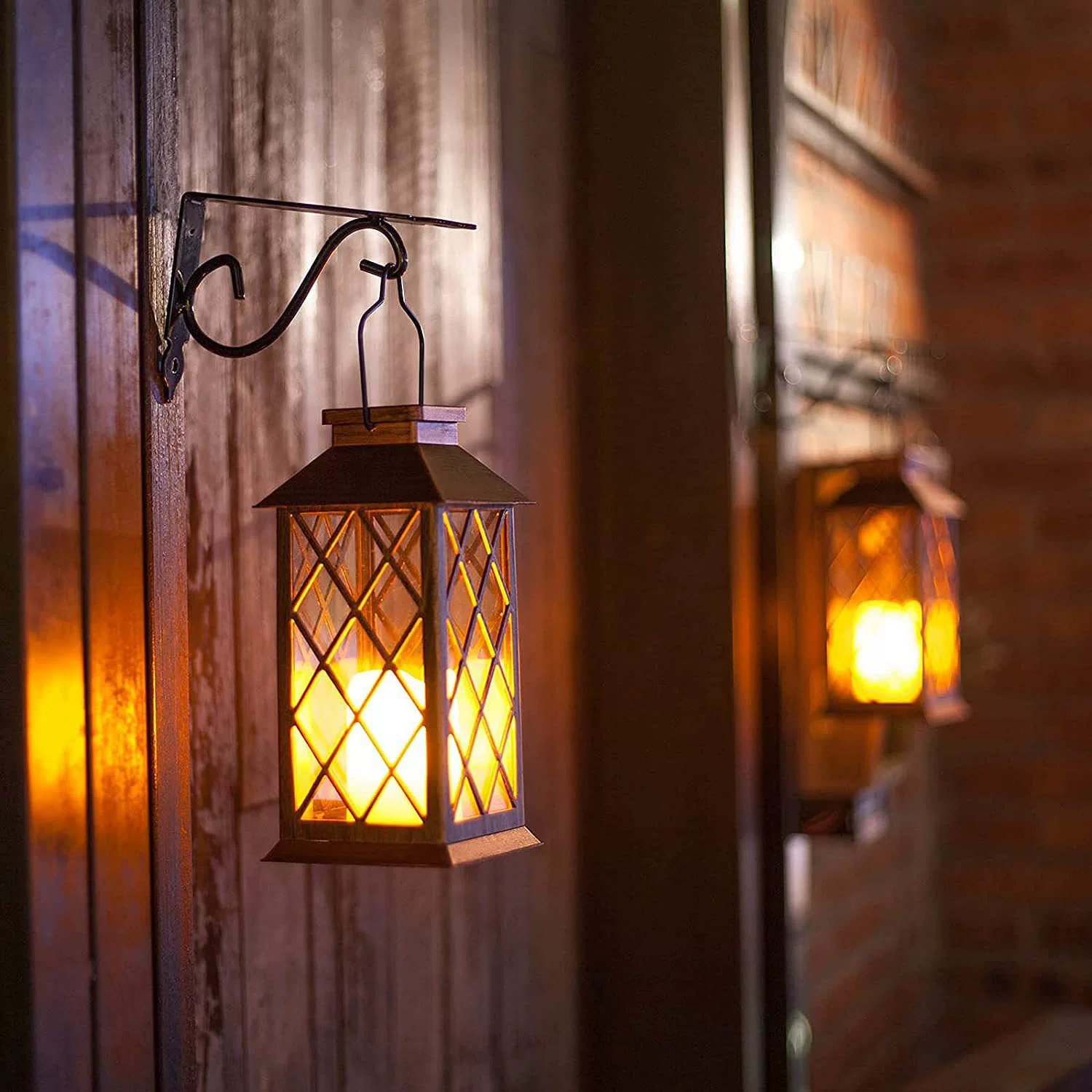 Трансграничные солнечные ретро дворцовые огни электронные свечи мигающие ветряные огни наружные декоративные газоны дворовые огни наружные подвесные огни