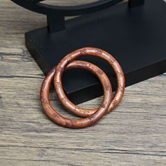 Lightning strike jujube wood universe circle yin and yang ring bracelet Taoist magic weapon to wear with you old material dark color finely carved and hand-polished