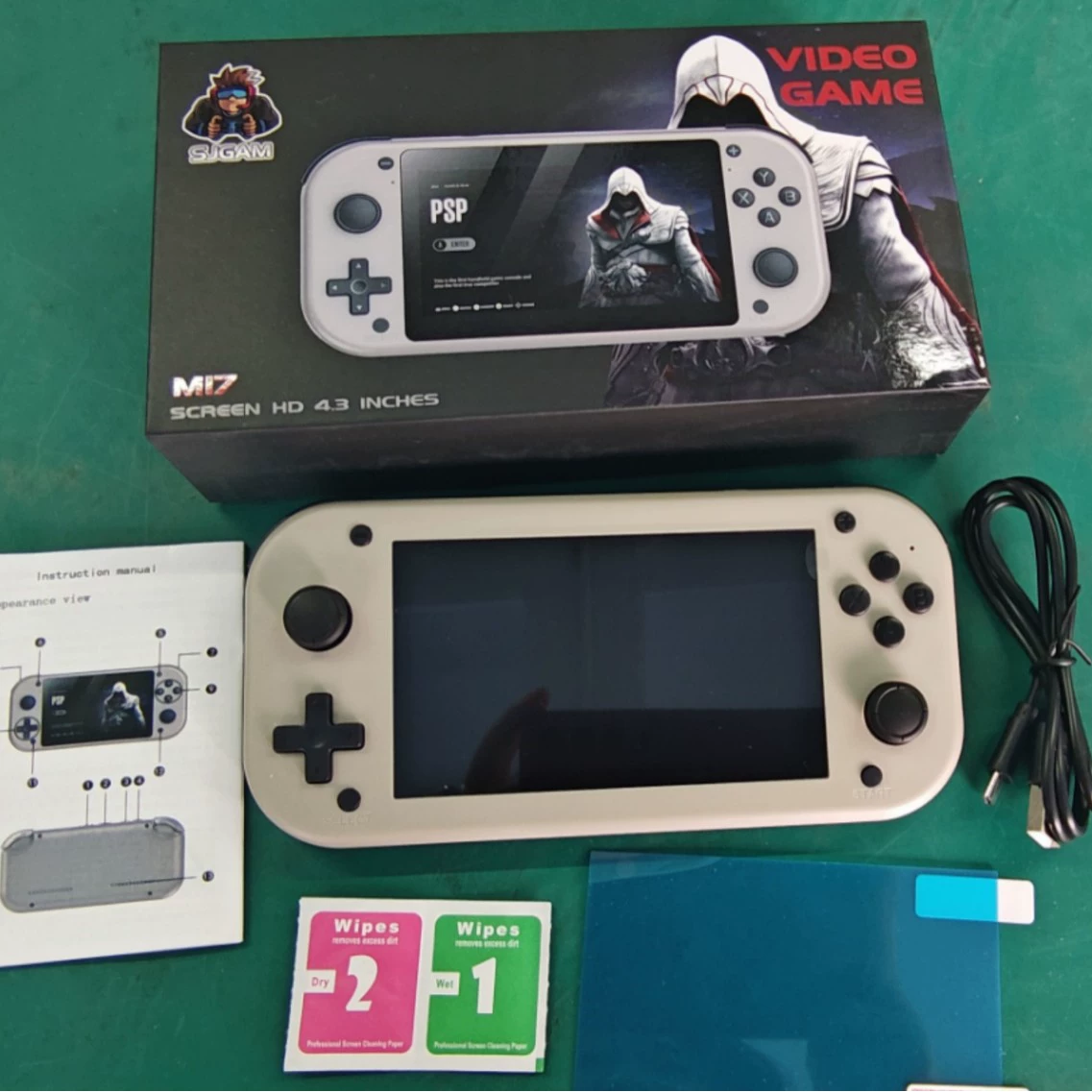 Кросс-бордер новый портативный игровой консоль 4K HD PS1 PSP