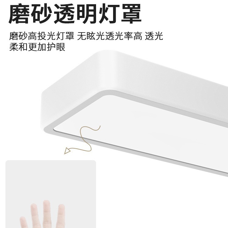 lámpara sin sombra iluminación interior estadio de ping-pong lámpara especial anti-deslumbrante sala de ping-pong iluminación de mesa de ping-pong