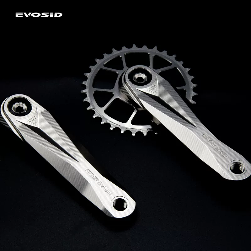 Горный велосипед шатун EVOSID DUB29 ось Enduro DH XC внедорожный сверхпрочность GXP прямой зубчатый диск