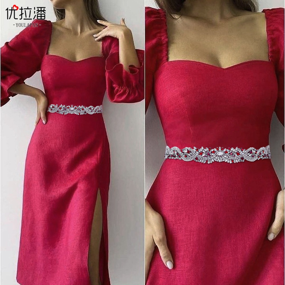 Yourapan cross -border hot -selling bride belt women's red…