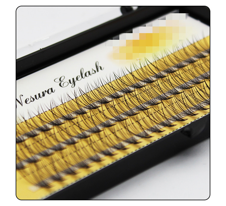 Casual Elegant Solid Color Artificial Fiber False Eyelashes 1 Piece display picture 2