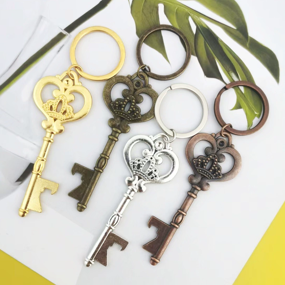 «Трансграничное эксклюзивное предложение» креативный свадебный подарок Crown Key Пивной открывалка для бутылок Ретро ключ открывалка для бутылок