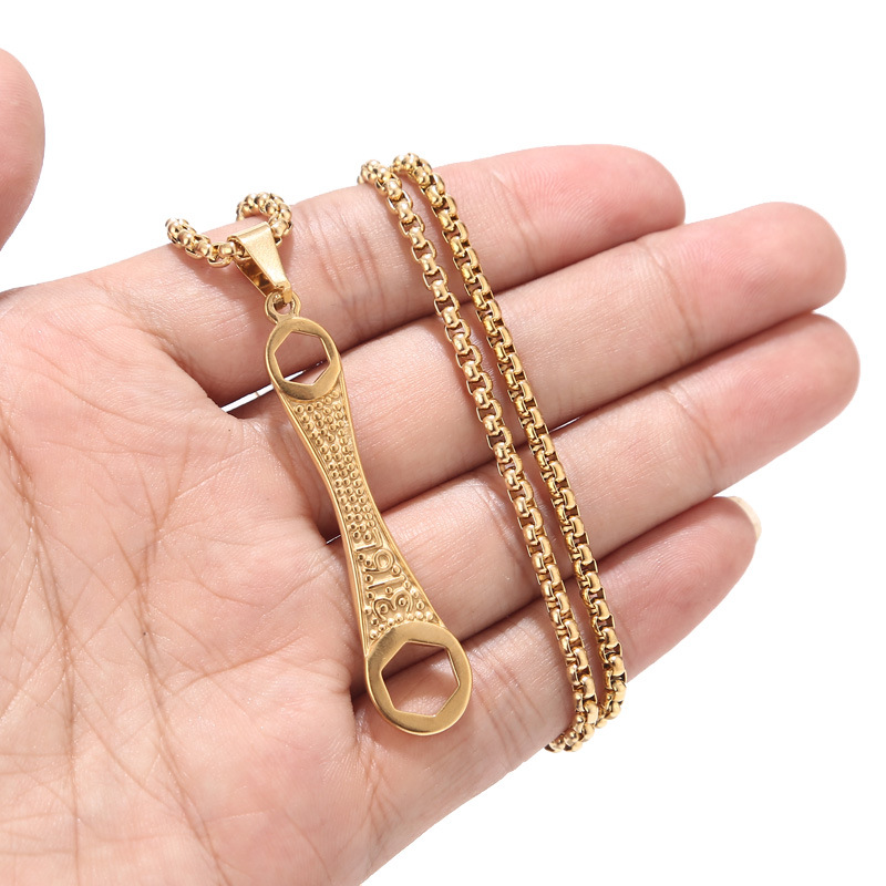 Wholesale Jewelry Retro Scissors Spoon Kitchen Knife 304 Stainless Steel Plating display picture 5