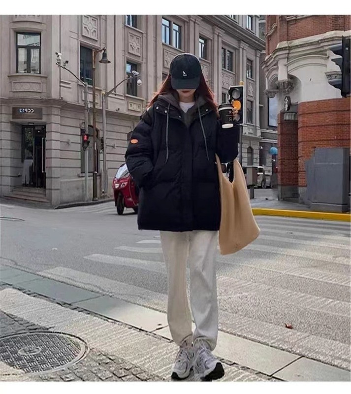 网红羽绒棉服短款女学生棉衣2025年冬季新款小个子棉服外套棉|undefined