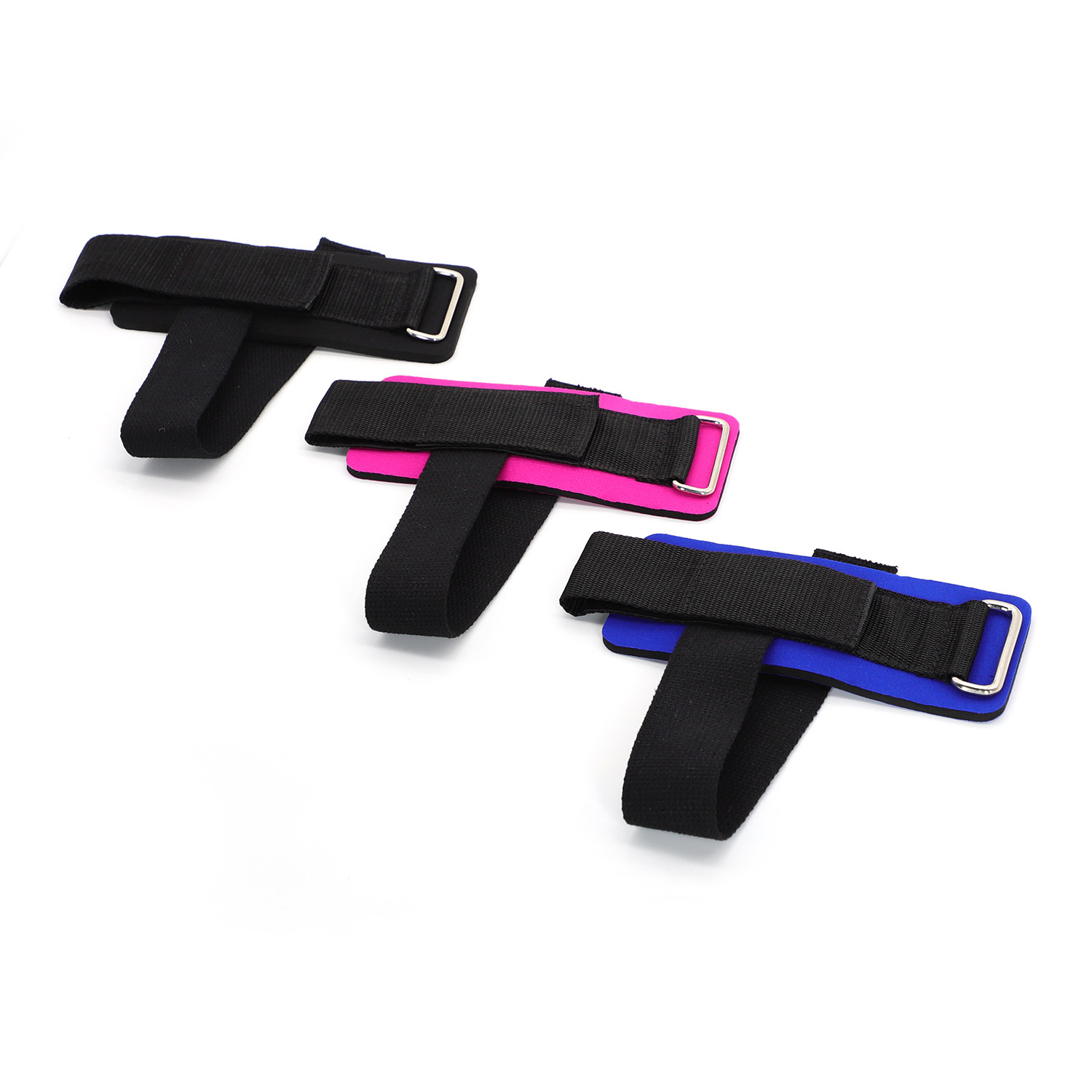 Cross-border halterofilia tirón duro de hierro en cuclillas pull-up fitness deportes equipo de protección de la palma de la muñeca cinturón de refuerzo 1 par