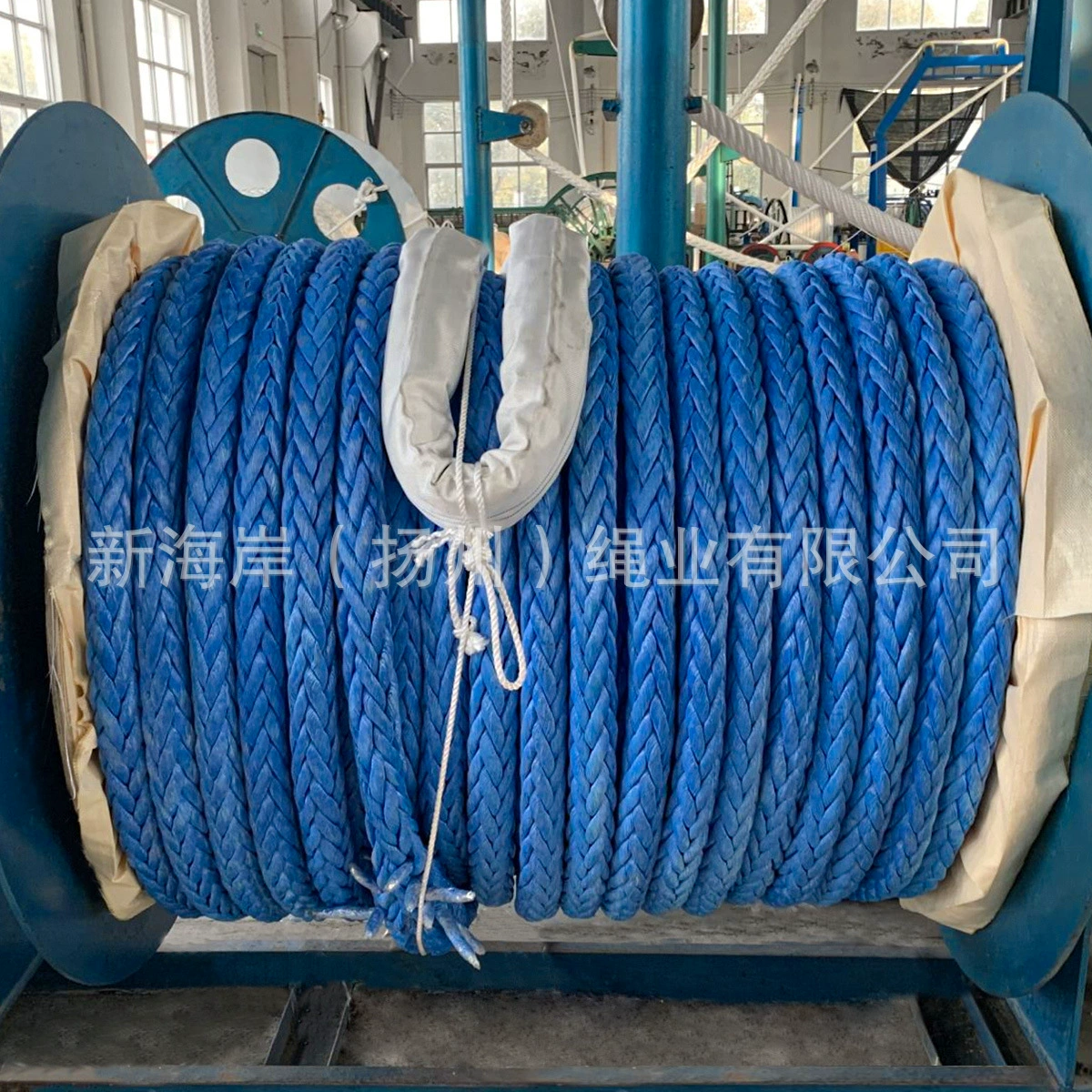 Большая натяжная веревка 12-жильный сверхвысокомолекулярный полиэтиленовый морской трос, защита от солнца, плавающий, износостойкий, многоцветный