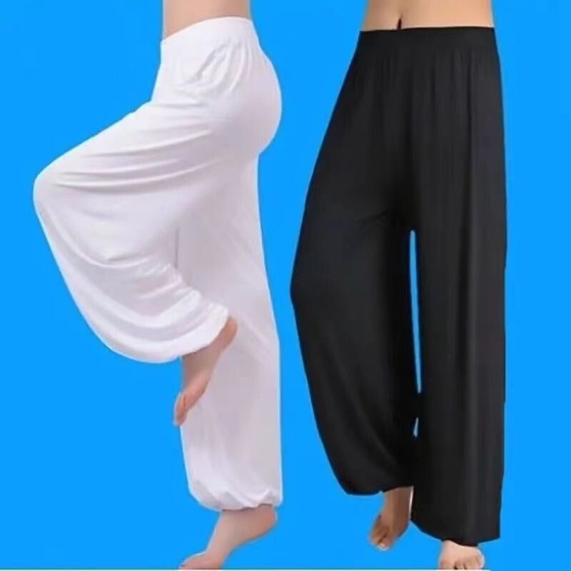 150kg Modal Plus Size Men's Loose Lantern Pants Summer Thin Casual Pants for Morning Exercise Yoga Home 150kg Modal Plus Size Men's Loose Lantern Pants Summer Thin Casual Pants for Morning Exercise Yoga Home