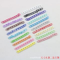 50mm金属カラー塗装チェーンdiyアクセサリーアクセサリー