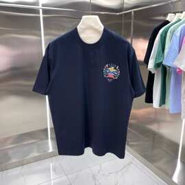 25ss新款卡萨布兰卡短袖跨境外贸夏季新款casa字母logo印花t恤衫