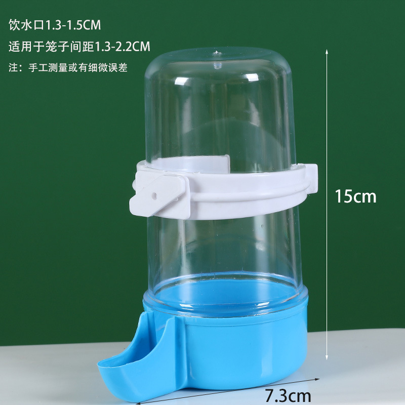 bebida automática especial para loros para aves de alimentación de agua de alta capacidad jaula colgante hámster oso de alambre de oro anti-espiración anti-splash kettle