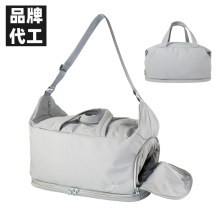 短途行李袋旅行包女定制大容量运动健身包斜挎瑜伽包fitness bag