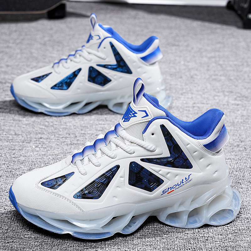 Ultra light shock-absorbing demi-season running sneakers for…