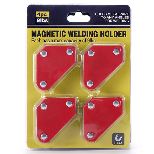 4pc strong magnetic welding positioner, welding auxiliary bracket, magnetic iron absorber, right angle magnet, bevel and multi-angle