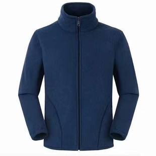 Factory wholesale spring and autumn outdoor fleece men's jacket polar fleece liner sweater coat thickened cardigan autumn