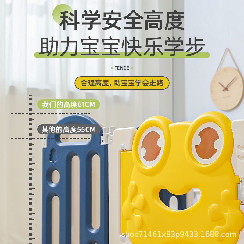 valla plegable de juegos para niños protector de bebés interior valla doméstica para bebés con valla para el suelo