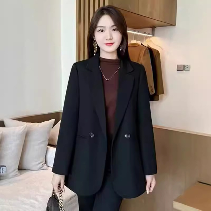2024春秋新款西装外套女爆款高端时尚职业洋气办公室西服上衣流行