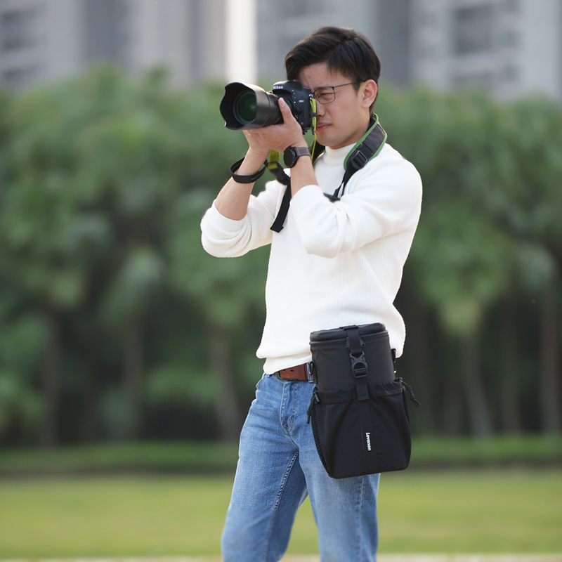 多功能相机镜头筒适用佳能5D4尼康D800套长焦70-200收纳保护包