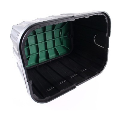 Fabricante suministro de 12 pulgadas 1419 caja de válvula de agua rápida ingeniería de jardín verde caja de válvula solenoide de plástico caja enterrada