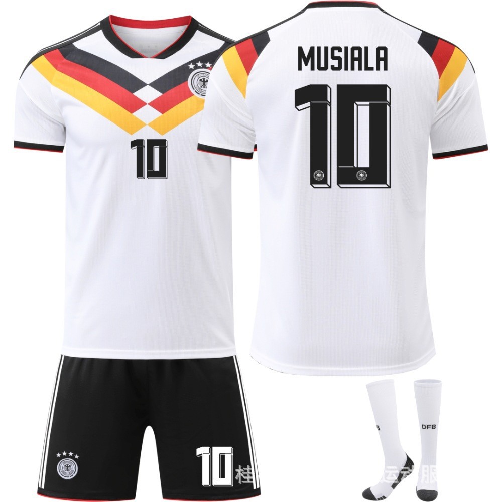 Camiseta de la Copa del Mundo de 2026 de la Selección Nacional de Alemania Casa de Hautz Muschia La Weldz Camiseta de fútbol Hombre