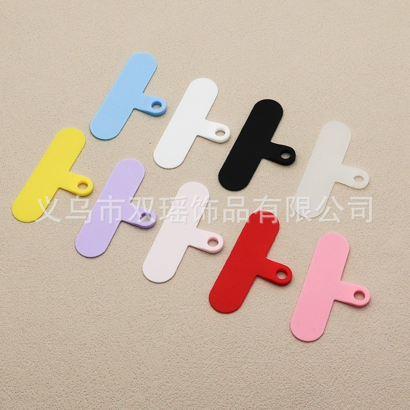 Новый ремешок для мобильного телефона, прокладка для карты, нашивка для защиты от потери, зажим для браслета, силиконовая фиксирующая деталь, красочные ювелирные изделия, красочный ремешок